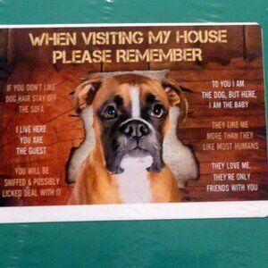 Doggie puzzle, where the dog rules the home
